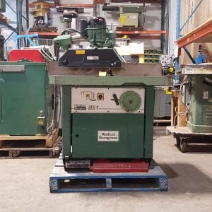 Wadkins Burgreen BER 4 Shaper with Power Feeder