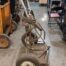 Used Uniweld Cutting Torch Head 830 acy/oxy with cart and hoses