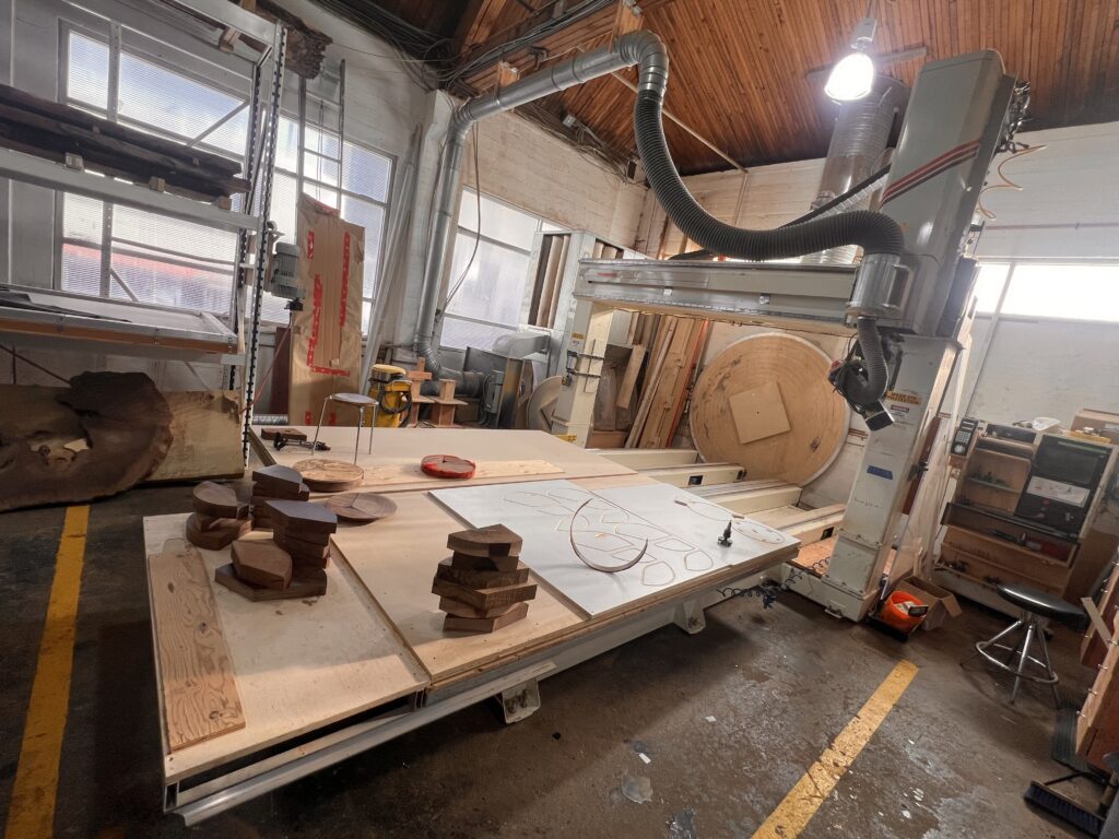 Thermawood 67 - 5 axis Twin Table CNC Machining Center
