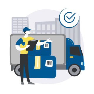 Shipping is arranged