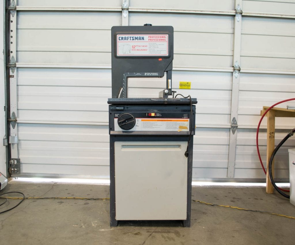 Craftsman 12″ Tilt Head Band Saw
