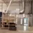 AFC Paint Booth c/w Air Make up system.