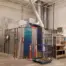 AFC Paint Booth c/w Air Make up system.