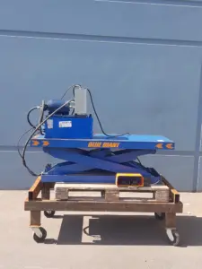 Used Blue Giant Scissor Lift for sale
