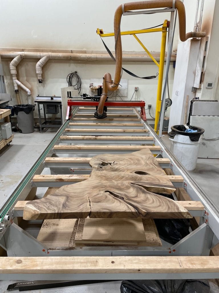Wood Wizz Flatbed Surfacing and Finishing Machine