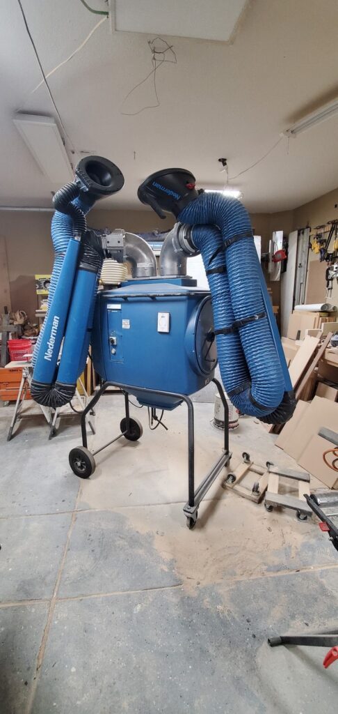 Used Nederman Filterbox Twin Dust Collector