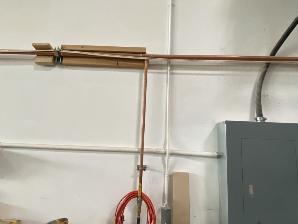 Used Copper Air Lines with Quick connects