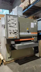Used DMC CN 110 3 head sander with brush for sale