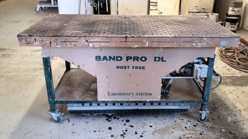 Sandpro DL7236 Down Draft Table