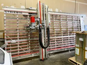 Used Streibig Automat III Vertical Sliding Saw for sale