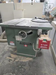 1229-4 General T350 Left Tilt Table Saw